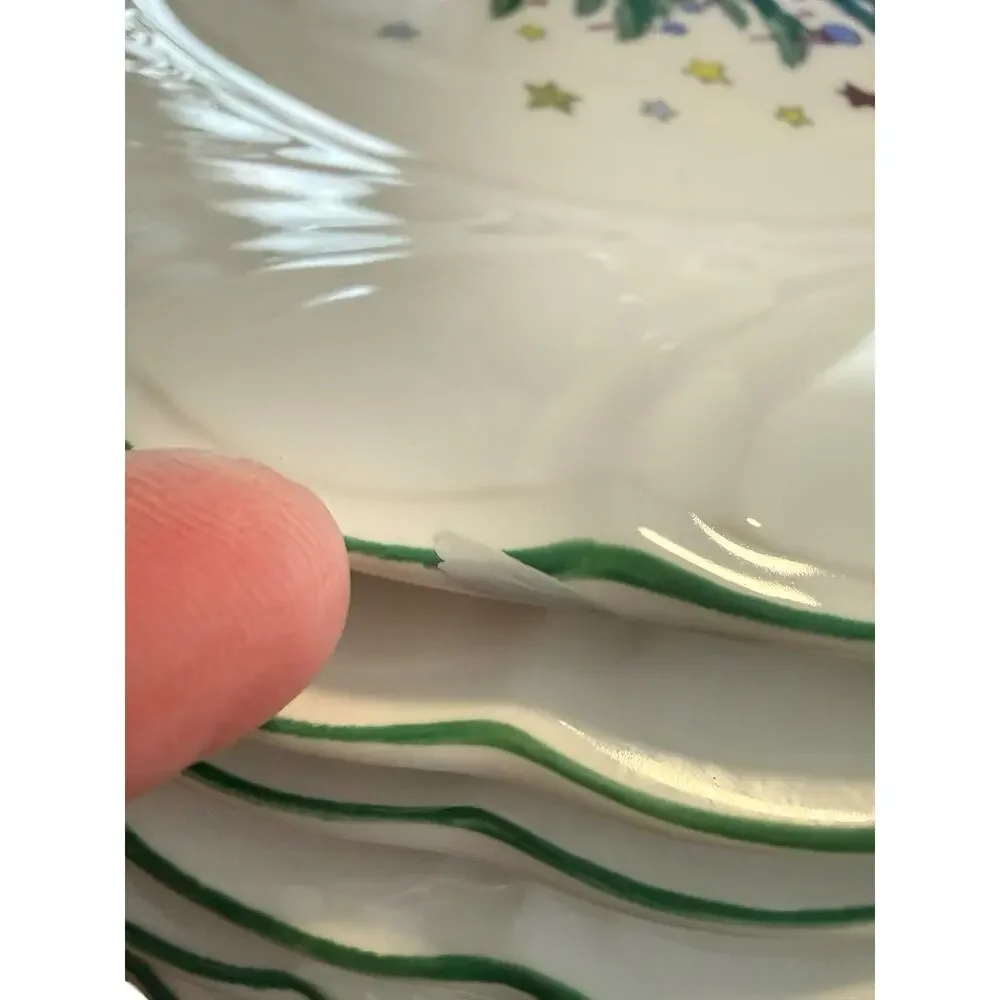 Nikko Happy Holidays Dinner Plates 10.5